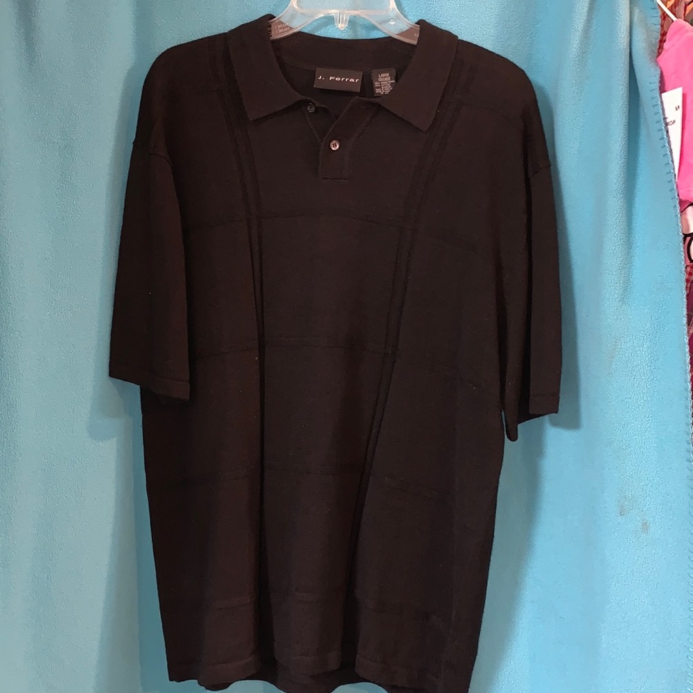 J. Ferrar Men’s black polo